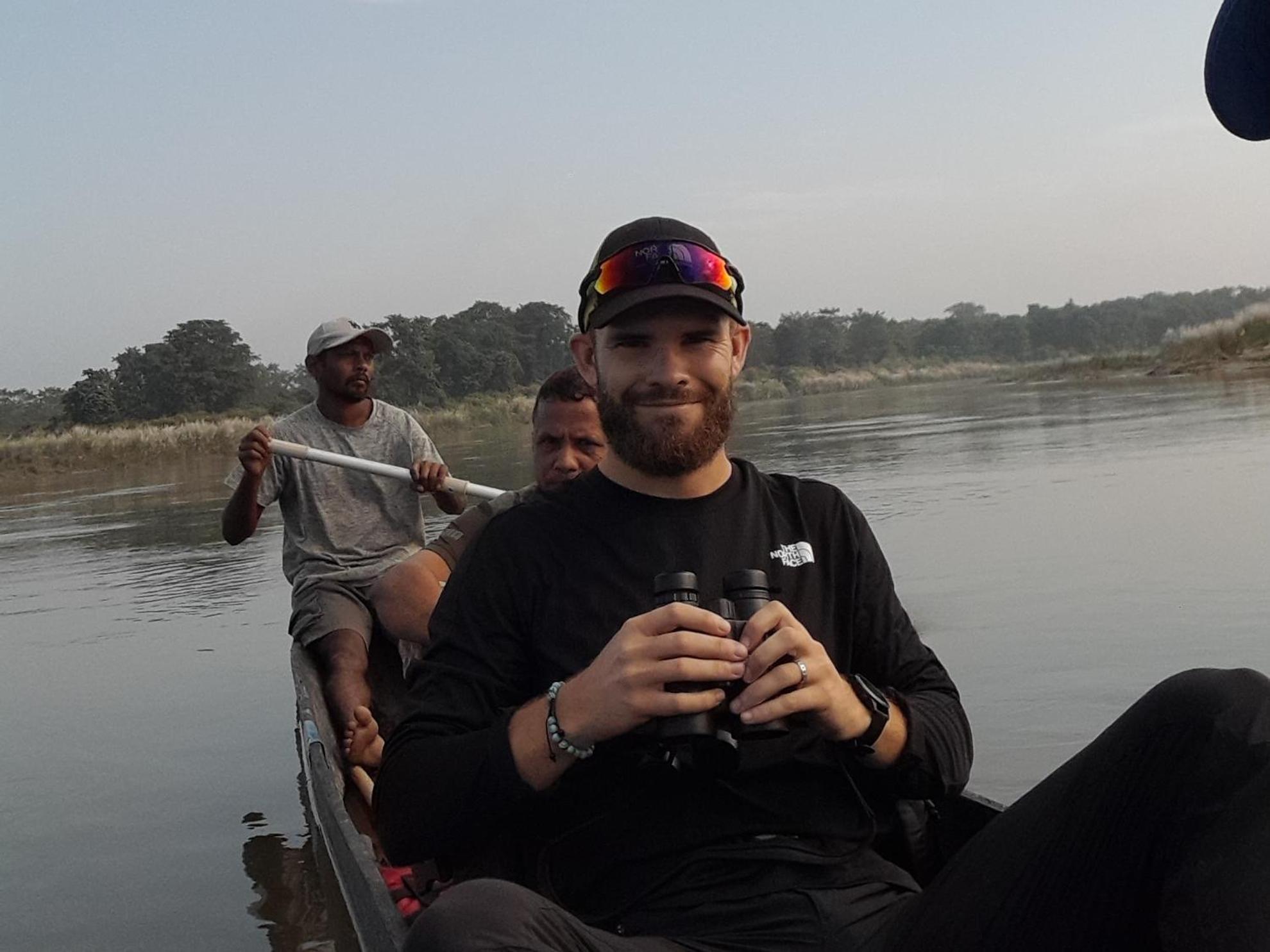 Hotel Crocodile Safari Camp Chitwan Exterior foto